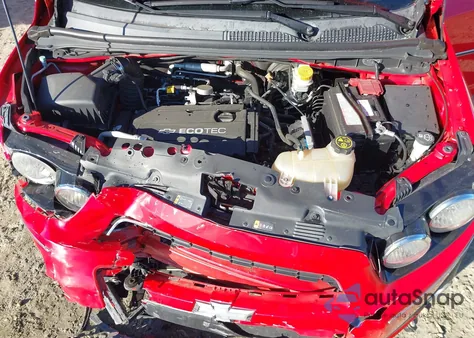 2014 Chevrolet Sonic Lt из США, поврежденный, VIN 1G1JC5SH3E4123408